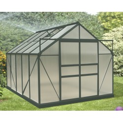 Invernadero de jardín de aluminio Habrita 7.35m2