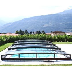 Imperial 6.42X3.3 Cobertura de Piscina com Base Telescópica Abrilios