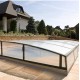 Imperial 12.78X6 Abrilios Telescopic Mid-Height Pool Enclosure