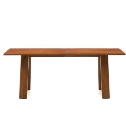 Mesa Extensível Retangular 200 a 250x95 Lena VeryForma Madeira de Carvalho