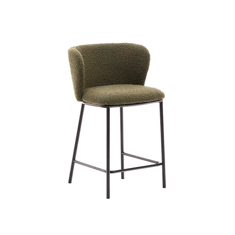 ot von 4 Hockern mit schwarzer und schwarzer Metallplatte Tea VeryForma ot von 4 Hockern mit schwarzer und schwarzer Metallplatte Tea VeryForma