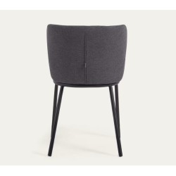 Set of 2 Green and Black Metal Terry Chairs Elia VeryForma