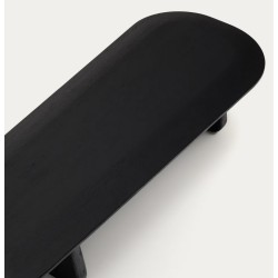 Black Oak Wood Coffee Table Lounge Pita VeryForma