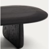 Couchtisch aus schwarzem Eichenholz Lounge Pita VeryForma