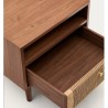 Nachttisch aus Holz und Schublade aus Holz 51x45 Ela VeryForma