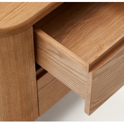 Nachttisch und Schublade aus Eschenholz 55x50 Saly VeryForma