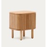 Table de Nuit en bois naturel 50x55 Leni VeryForma