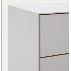 Natural Wood Bedside Table 50x55 Leni VeryForma