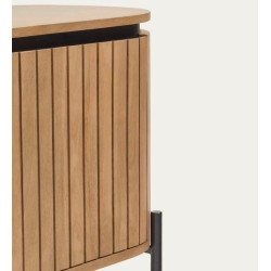 Ovaler Nachttisch aus Mangoholz 55 Cial VeryForma