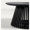 Wooden Coffee Table Mindy Black Jet 80cm VeryForma