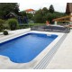 Imperial 6.42X5m Abrilios Telescopic Mid-Height Pool Enclosure