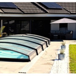 Imperial 4.3X5 Abrilios Copertura Telescopica per Piscina di Media Altezza