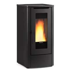 La Nordica Extraflame Dahiana VFS 10 kW Stufa a Pellet Ventilata Nero