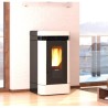 La Nordica Extraflame Lucia 12 kW Belüfteter Pelletofen Taupe