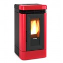 La Nordica Extraflame Lucia 12 kW Estufa de pellets ventilada Burdeos