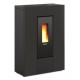 La Nordica Extraflame Marilena Plus AD 8kW Narrow Pellet Stove Black