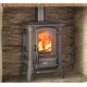 Nordica Extraflame Fedora 8.3kW Stufa a legna in acciaio nera