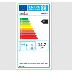 Poêle à Granulés Ferlux Nerea 15 kW noir