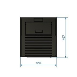 Ferlux Nerea 10 kW Estufa de Pellets Rojo Imperial