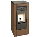 Ferlux Nerea Pellet Stove 12 kW Vintage Brown