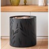 Log Rack Lutèce Schwarz Nineteen Design