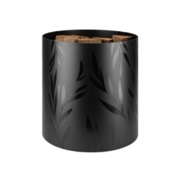 Log Rack Lutèce Schwarz Nineteen Design