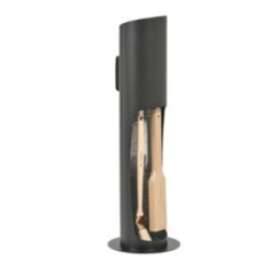 Porta-lenha Lutèce Black Nineteen Design
