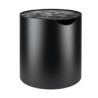 Tanque de armazenamento de pellets de madeira Fractio Design Dixneuf de aço e bambu