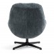 Molo Fabric Swivel Chair Blue VeryForma