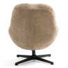 Fauteuil Pivotant Molo tissu sable VeryForma