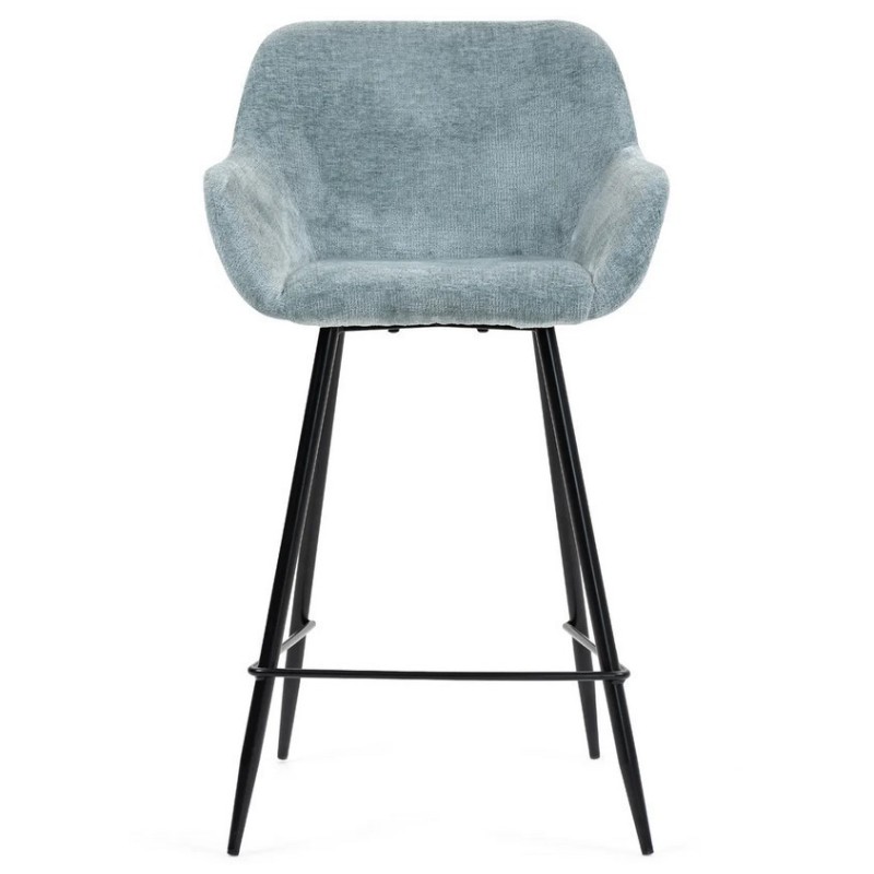 Set 2 sedie da lavoro Ibis Celadon in tessuto ciniglia Ibis VeryForma