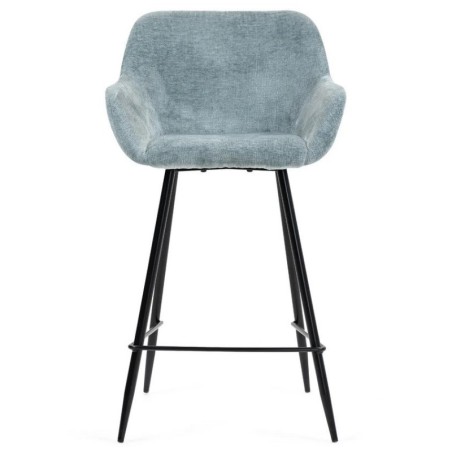 Set 2 sedie da lavoro Ibis Celadon in tessuto ciniglia Ibis VeryForma