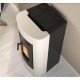 Ventilated pellet stove La Nordica Extraflame Klaudia 8kW Ivory