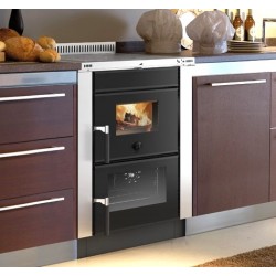 La Nordica Vicenza Evo Holzkocher aus Edelstahl 7kW