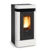 Estufa de pellets por conductos Lucia Plus 12 kW La Nordica Extraflame Blanco