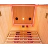 VerySpas 2-Personen-Infrarot-Fichten-Duo-Sauna