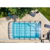 Abrilios Low Zen Copertura Piscina Telescopica per Piscina 600x300