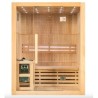 Nordic Panoramic 2 Personen UniSpas-Dampfsauna