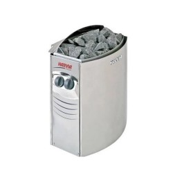 Stoomsauna 4,5 kW Nordic Panoramic 2 plaatsen Harvia UniSpas kachel