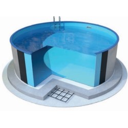 Azuro Ibiza Round Pool 500 H120 Complete Pack