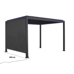 Cortina Lateral Cortina Bioclimática Pérgola Habrita 3m