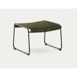 Sedia Arvin Swirl in tessuto ciniglia beige e gambe in legno di rovere VeryForma