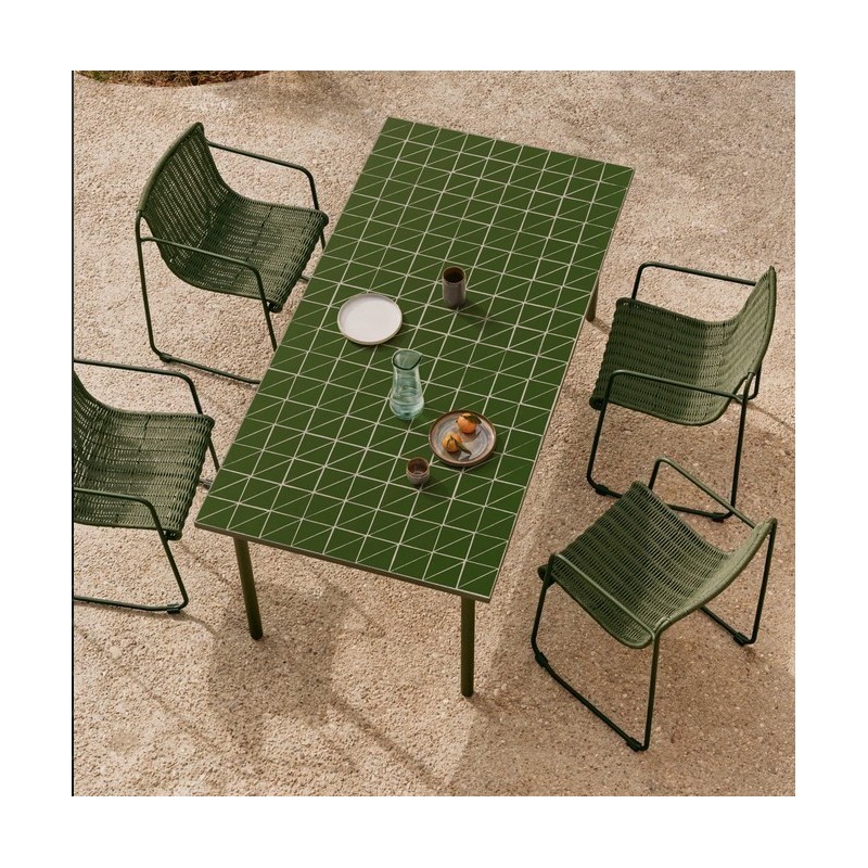 Arvin Swirl Chair in Beige Chenille Fabric and VeryForma Oak Wood Legs