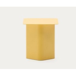 Mesa Lateral de Madeira Black Jet Mindi 50cm VeryForma