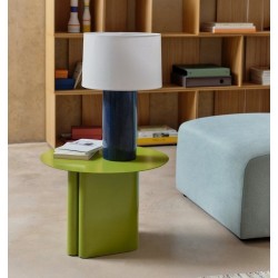 Avin Green Iron Side Table 55cm VeryForma