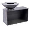 Mesa de Braseiro Onyx 80 e Grade Elevada RedFire