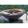 Onyx 80 Brazier with Raised Grill and RedFire Cover