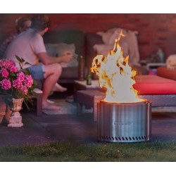 Volcano Extra Large Black RedFire Brazier