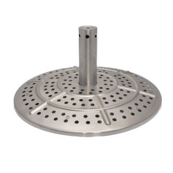 Volcano Large Black RedFire Brazier