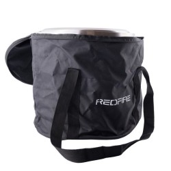 Volcano Large Black RedFire Brazier